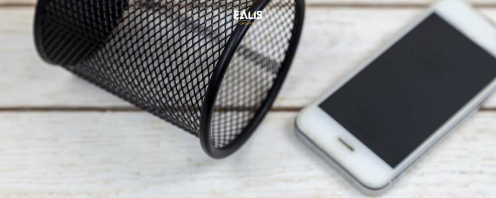 jeter son ancien smartphone