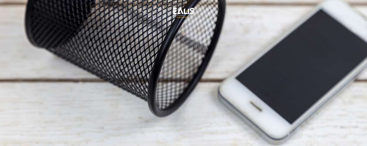 jeter son ancien smartphone